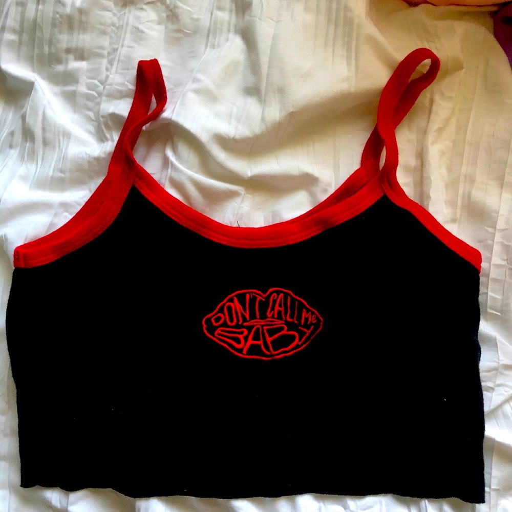 John Gakt “Don’t call me baby” vintage tank top